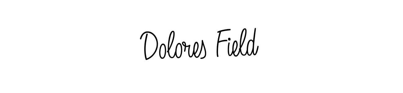 It looks lik you need a new signature style for name Dolores Field. Design unique handwritten (Angelique-Rose-font-FFP) signature with our free signature maker in just a few clicks. Dolores Field signature style 5 images and pictures png