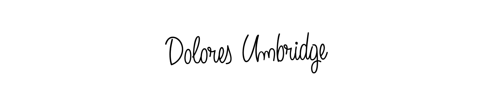 Similarly Angelique-Rose-font-FFP is the best handwritten signature design. Signature creator online .You can use it as an online autograph creator for name Dolores Umbridge. Dolores Umbridge signature style 5 images and pictures png