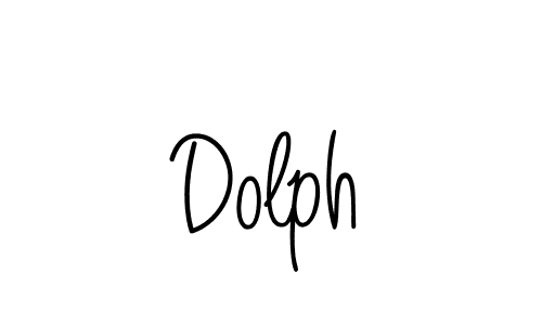Make a beautiful signature design for name Dolph. With this signature (Angelique-Rose-font-FFP) style, you can create a handwritten signature for free. Dolph signature style 5 images and pictures png