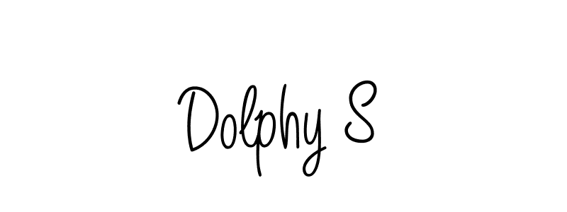 How to make Dolphy S name signature. Use Angelique-Rose-font-FFP style for creating short signs online. This is the latest handwritten sign. Dolphy S signature style 5 images and pictures png