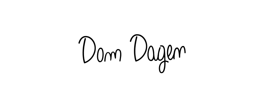 Make a beautiful signature design for name Dom Dagen. Use this online signature maker to create a handwritten signature for free. Dom Dagen signature style 5 images and pictures png