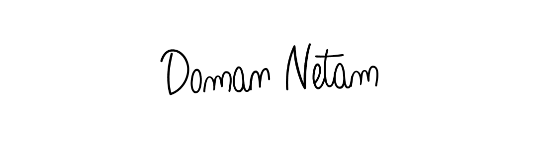Also You can easily find your signature by using the search form. We will create Doman Netam name handwritten signature images for you free of cost using Angelique-Rose-font-FFP sign style. Doman Netam signature style 5 images and pictures png