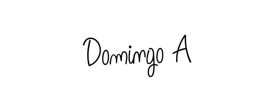 Check out images of Autograph of Domingo A name. Actor Domingo A Signature Style. Angelique-Rose-font-FFP is a professional sign style online. Domingo A signature style 5 images and pictures png