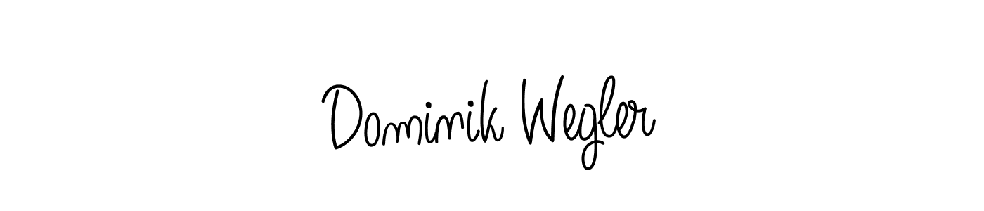 Make a beautiful signature design for name Dominik Wegler. Use this online signature maker to create a handwritten signature for free. Dominik Wegler signature style 5 images and pictures png