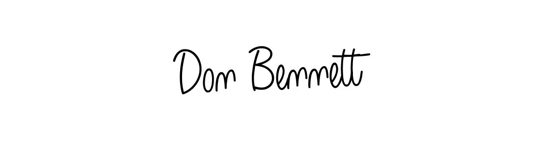 Check out images of Autograph of Don Bennett name. Actor Don Bennett Signature Style. Angelique-Rose-font-FFP is a professional sign style online. Don Bennett signature style 5 images and pictures png