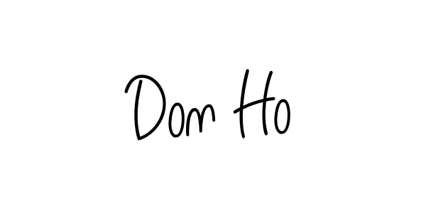 You can use this online signature creator to create a handwritten signature for the name Don Ho. This is the best online autograph maker. Don Ho signature style 5 images and pictures png