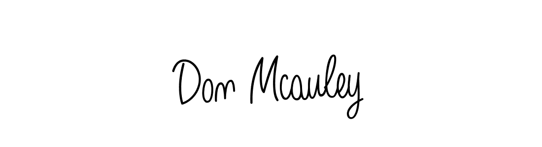 Make a beautiful signature design for name Don Mcauley. Use this online signature maker to create a handwritten signature for free. Don Mcauley signature style 5 images and pictures png