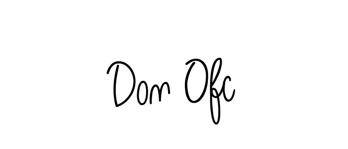 Also we have Don Ofc name is the best signature style. Create professional handwritten signature collection using Angelique-Rose-font-FFP autograph style. Don Ofc signature style 5 images and pictures png