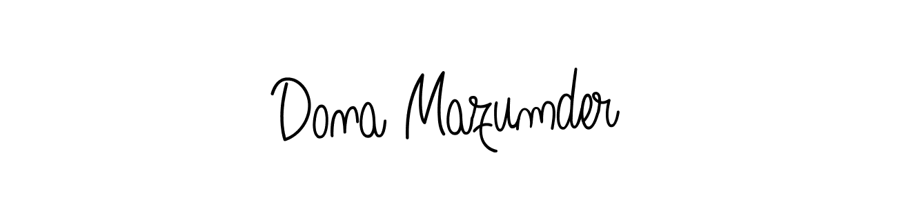 You can use this online signature creator to create a handwritten signature for the name Dona Mazumder. This is the best online autograph maker. Dona Mazumder signature style 5 images and pictures png