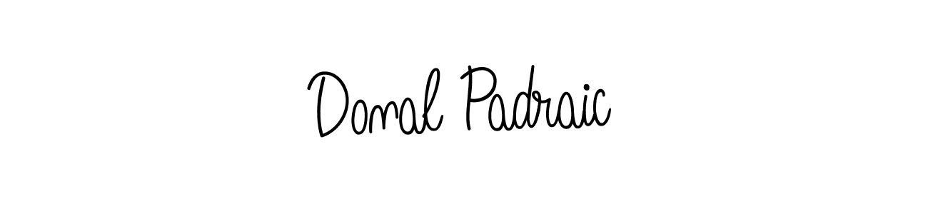 How to make Donal Padraic signature? Angelique-Rose-font-FFP is a professional autograph style. Create handwritten signature for Donal Padraic name. Donal Padraic signature style 5 images and pictures png