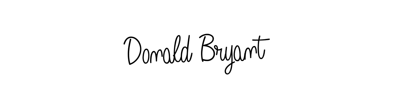 Use a signature maker to create a handwritten signature online. With this signature software, you can design (Angelique-Rose-font-FFP) your own signature for name Donald Bryant. Donald Bryant signature style 5 images and pictures png