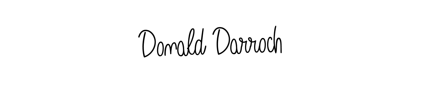 How to make Donald Darroch signature? Angelique-Rose-font-FFP is a professional autograph style. Create handwritten signature for Donald Darroch name. Donald Darroch signature style 5 images and pictures png