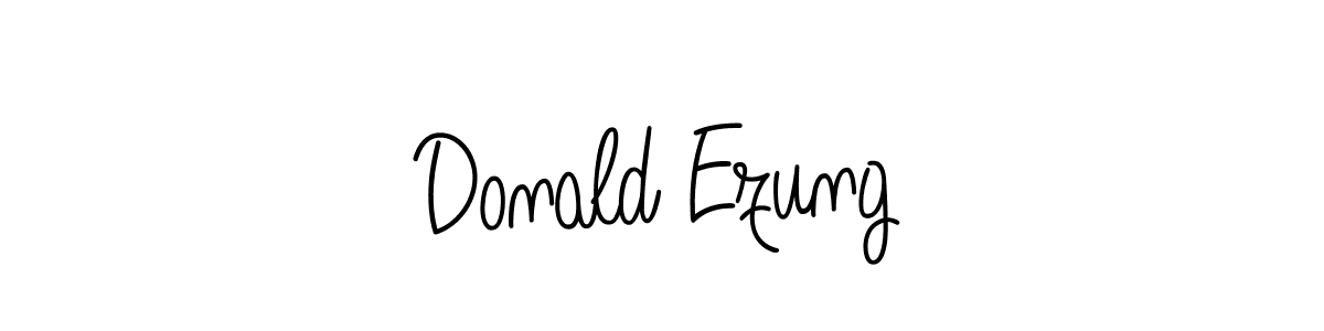 Here are the top 10 professional signature styles for the name Donald Ezung. These are the best autograph styles you can use for your name. Donald Ezung signature style 5 images and pictures png