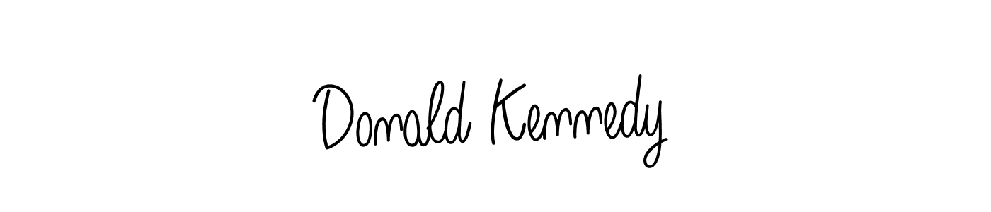 Best and Professional Signature Style for Donald Kennedy. Angelique-Rose-font-FFP Best Signature Style Collection. Donald Kennedy signature style 5 images and pictures png