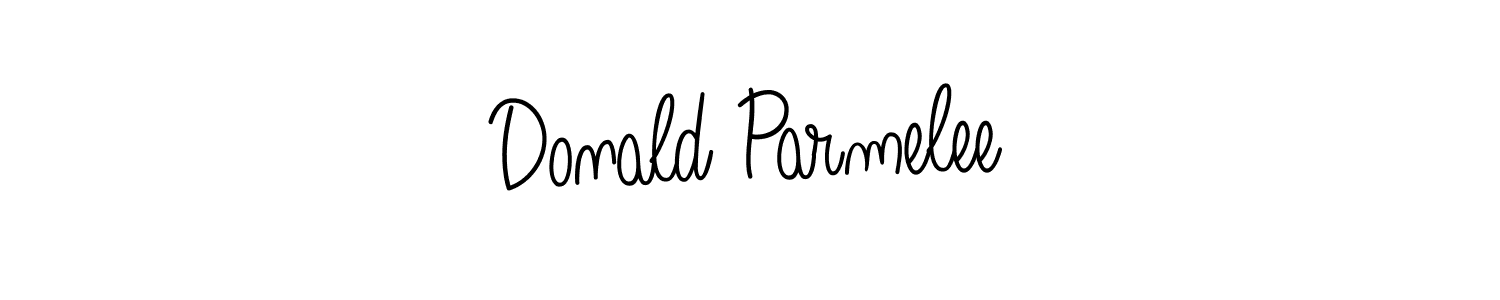 Design your own signature with our free online signature maker. With this signature software, you can create a handwritten (Angelique-Rose-font-FFP) signature for name Donald Parmelee. Donald Parmelee signature style 5 images and pictures png