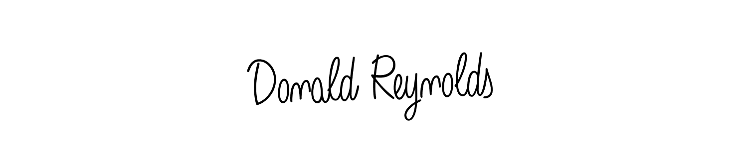 Design your own signature with our free online signature maker. With this signature software, you can create a handwritten (Angelique-Rose-font-FFP) signature for name Donald Reynolds. Donald Reynolds signature style 5 images and pictures png