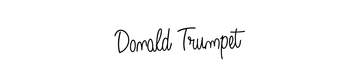 Once you've used our free online signature maker to create your best signature Angelique-Rose-font-FFP style, it's time to enjoy all of the benefits that Donald Trumpet name signing documents. Donald Trumpet signature style 5 images and pictures png