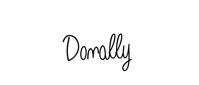 How to make Donally signature? Angelique-Rose-font-FFP is a professional autograph style. Create handwritten signature for Donally name. Donally signature style 5 images and pictures png