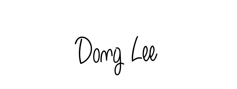 Make a beautiful signature design for name Dong Lee. Use this online signature maker to create a handwritten signature for free. Dong Lee signature style 5 images and pictures png