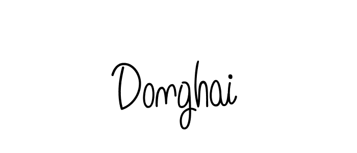 Once you've used our free online signature maker to create your best signature Angelique-Rose-font-FFP style, it's time to enjoy all of the benefits that Donghai name signing documents. Donghai signature style 5 images and pictures png