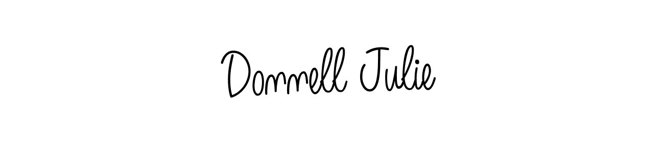 Make a beautiful signature design for name Donnell Julie. Use this online signature maker to create a handwritten signature for free. Donnell Julie signature style 5 images and pictures png