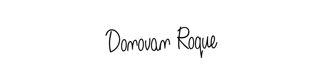 Also You can easily find your signature by using the search form. We will create Donovan Roque name handwritten signature images for you free of cost using Angelique-Rose-font-FFP sign style. Donovan Roque signature style 5 images and pictures png