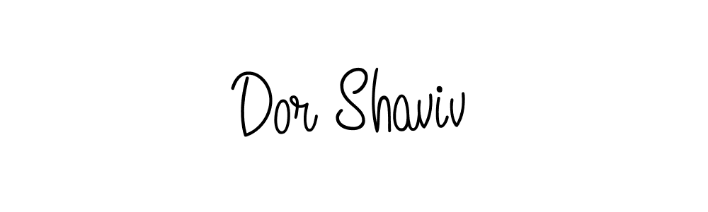 How to make Dor Shaviv signature? Angelique-Rose-font-FFP is a professional autograph style. Create handwritten signature for Dor Shaviv name. Dor Shaviv signature style 5 images and pictures png