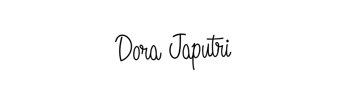 Make a short Dora Japutri signature style. Manage your documents anywhere anytime using Angelique-Rose-font-FFP. Create and add eSignatures, submit forms, share and send files easily. Dora Japutri signature style 5 images and pictures png