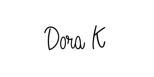 It looks lik you need a new signature style for name Dora K. Design unique handwritten (Angelique-Rose-font-FFP) signature with our free signature maker in just a few clicks. Dora K signature style 5 images and pictures png