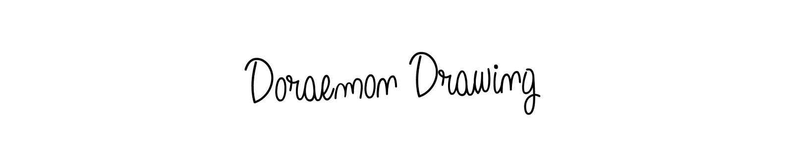 Doraemon Drawing stylish signature style. Best Handwritten Sign (Angelique-Rose-font-FFP) for my name. Handwritten Signature Collection Ideas for my name Doraemon Drawing. Doraemon Drawing signature style 5 images and pictures png