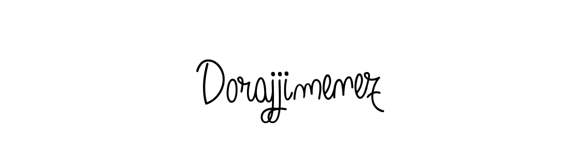 How to Draw Dorajjimenez signature style? Angelique-Rose-font-FFP is a latest design signature styles for name Dorajjimenez. Dorajjimenez signature style 5 images and pictures png