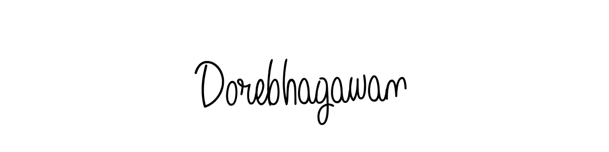 Angelique-Rose-font-FFP is a professional signature style that is perfect for those who want to add a touch of class to their signature. It is also a great choice for those who want to make their signature more unique. Get Dorebhagawan name to fancy signature for free. Dorebhagawan signature style 5 images and pictures png