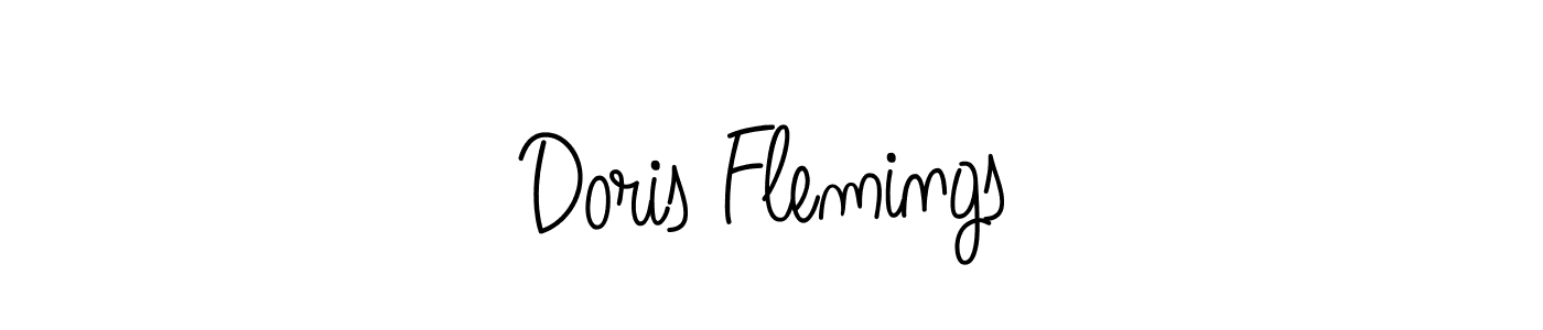 How to make Doris Flemings name signature. Use Angelique-Rose-font-FFP style for creating short signs online. This is the latest handwritten sign. Doris Flemings signature style 5 images and pictures png