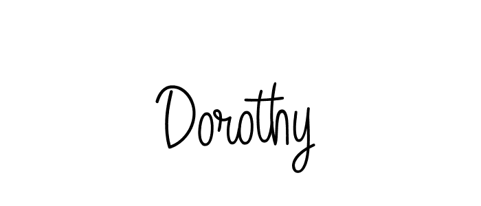 The best way (Angelique-Rose-font-FFP) to make a short signature is to pick only two or three words in your name. The name Dorothy include a total of six letters. For converting this name. Dorothy signature style 5 images and pictures png