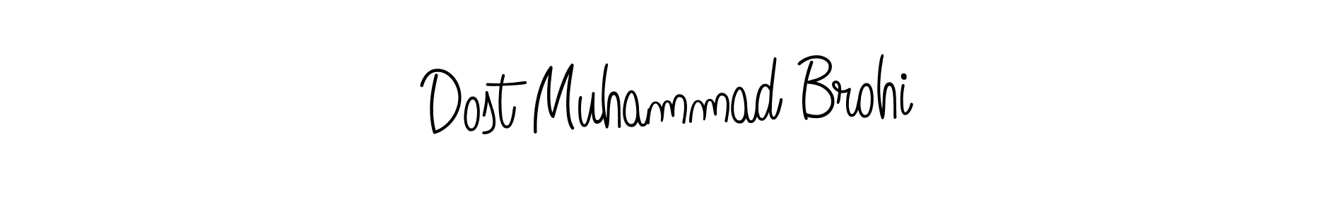 It looks lik you need a new signature style for name Dost Muhammad Brohi. Design unique handwritten (Angelique-Rose-font-FFP) signature with our free signature maker in just a few clicks. Dost Muhammad Brohi signature style 5 images and pictures png