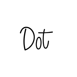 Make a beautiful signature design for name Dot. Use this online signature maker to create a handwritten signature for free. Dot signature style 5 images and pictures png