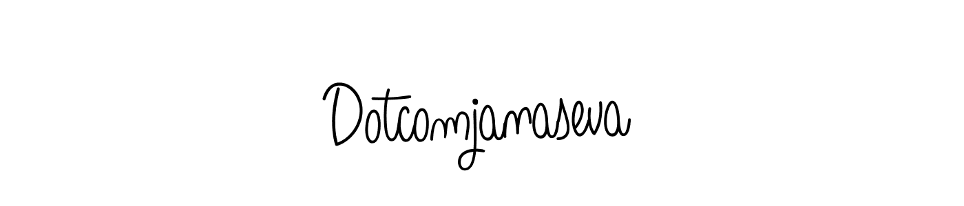 Similarly Angelique-Rose-font-FFP is the best handwritten signature design. Signature creator online .You can use it as an online autograph creator for name Dotcomjanaseva. Dotcomjanaseva signature style 5 images and pictures png