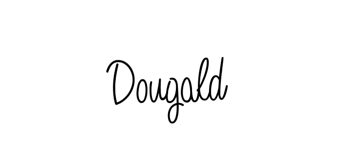 Design your own signature with our free online signature maker. With this signature software, you can create a handwritten (Angelique-Rose-font-FFP) signature for name Dougald. Dougald signature style 5 images and pictures png