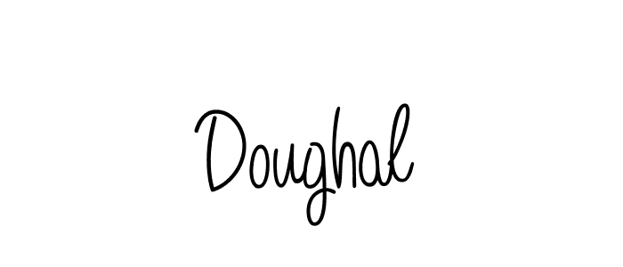 Create a beautiful signature design for name Doughal. With this signature (Angelique-Rose-font-FFP) fonts, you can make a handwritten signature for free. Doughal signature style 5 images and pictures png