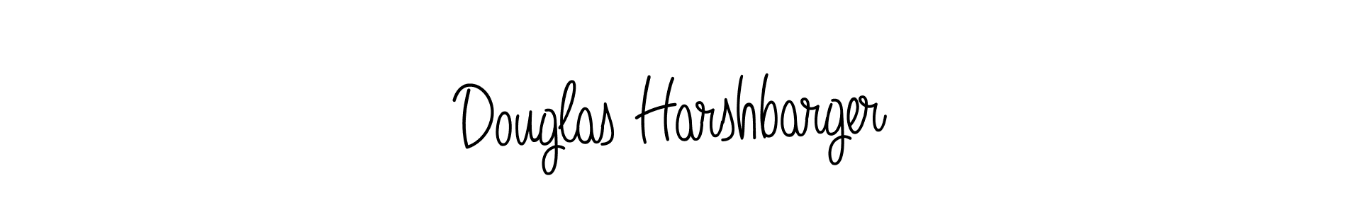 Make a beautiful signature design for name Douglas Harshbarger. With this signature (Angelique-Rose-font-FFP) style, you can create a handwritten signature for free. Douglas Harshbarger signature style 5 images and pictures png