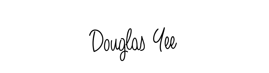 How to make Douglas Yee name signature. Use Angelique-Rose-font-FFP style for creating short signs online. This is the latest handwritten sign. Douglas Yee signature style 5 images and pictures png