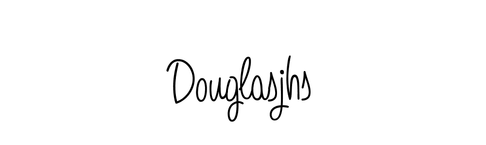 Use a signature maker to create a handwritten signature online. With this signature software, you can design (Angelique-Rose-font-FFP) your own signature for name Douglasjhs. Douglasjhs signature style 5 images and pictures png