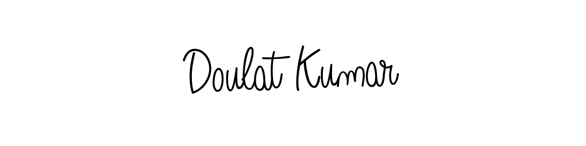 Best and Professional Signature Style for Doulat Kumar. Angelique-Rose-font-FFP Best Signature Style Collection. Doulat Kumar signature style 5 images and pictures png