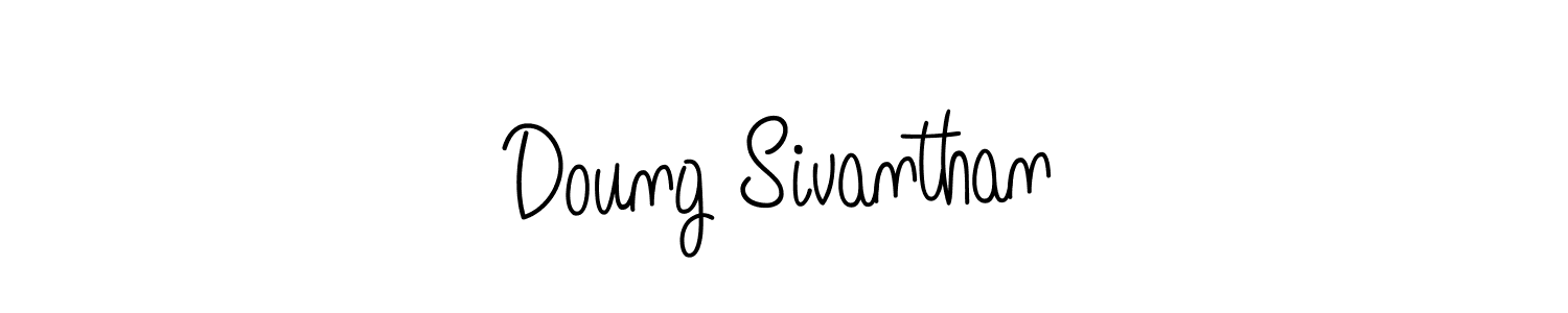 Similarly Angelique-Rose-font-FFP is the best handwritten signature design. Signature creator online .You can use it as an online autograph creator for name Doung Sivanthan. Doung Sivanthan signature style 5 images and pictures png