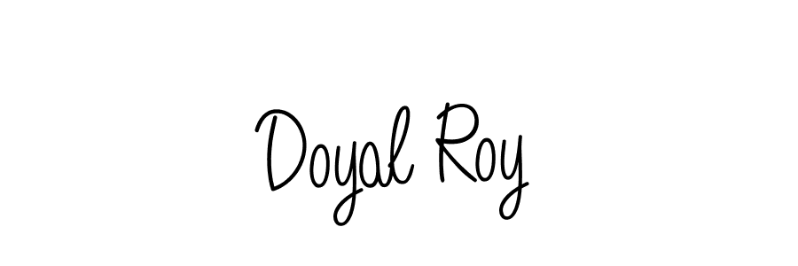 Once you've used our free online signature maker to create your best signature Angelique-Rose-font-FFP style, it's time to enjoy all of the benefits that Doyal Roy name signing documents. Doyal Roy signature style 5 images and pictures png