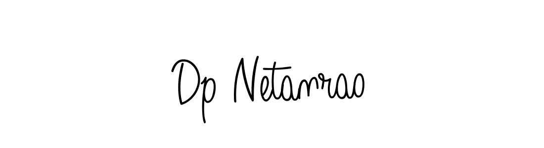 You should practise on your own different ways (Angelique-Rose-font-FFP) to write your name (Dp Netanrao) in signature. don't let someone else do it for you. Dp Netanrao signature style 5 images and pictures png