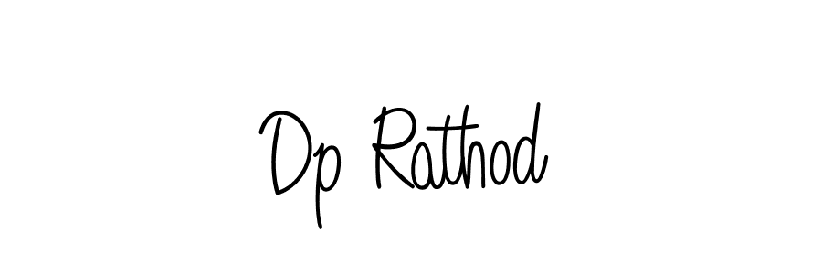 Make a beautiful signature design for name Dp Rathod. Use this online signature maker to create a handwritten signature for free. Dp Rathod signature style 5 images and pictures png