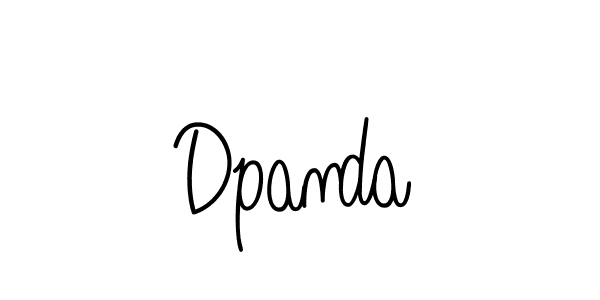 Design your own signature with our free online signature maker. With this signature software, you can create a handwritten (Angelique-Rose-font-FFP) signature for name Dpanda. Dpanda signature style 5 images and pictures png