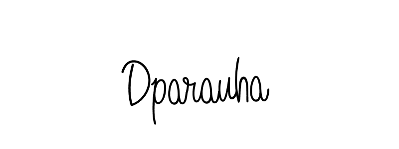 How to Draw Dparauha signature style? Angelique-Rose-font-FFP is a latest design signature styles for name Dparauha. Dparauha signature style 5 images and pictures png