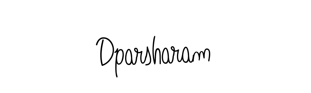 Make a beautiful signature design for name Dparsharam. Use this online signature maker to create a handwritten signature for free. Dparsharam signature style 5 images and pictures png